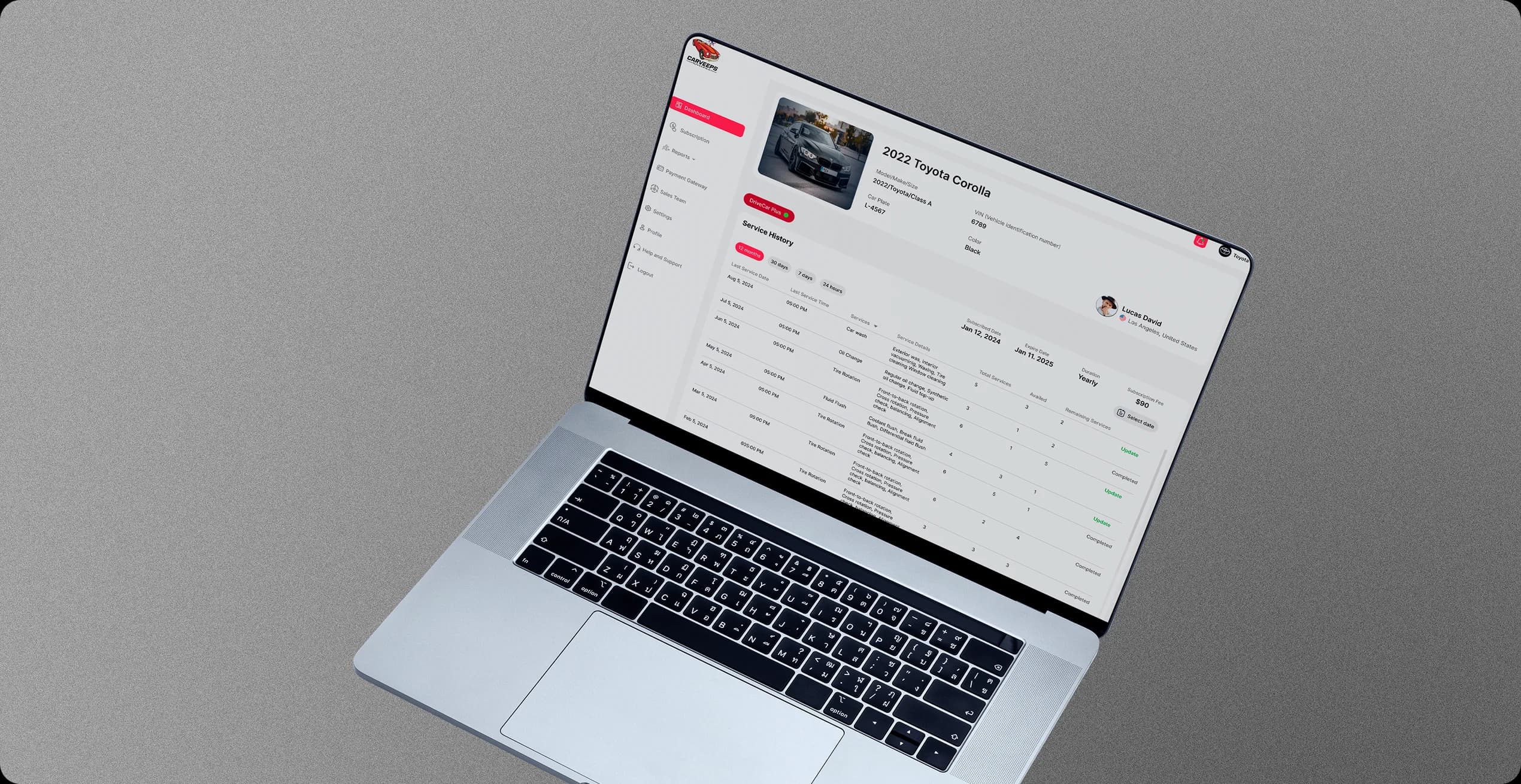 AI-powered customer support agent dashboard showing automated ticket resolution and satisfaction metrics.